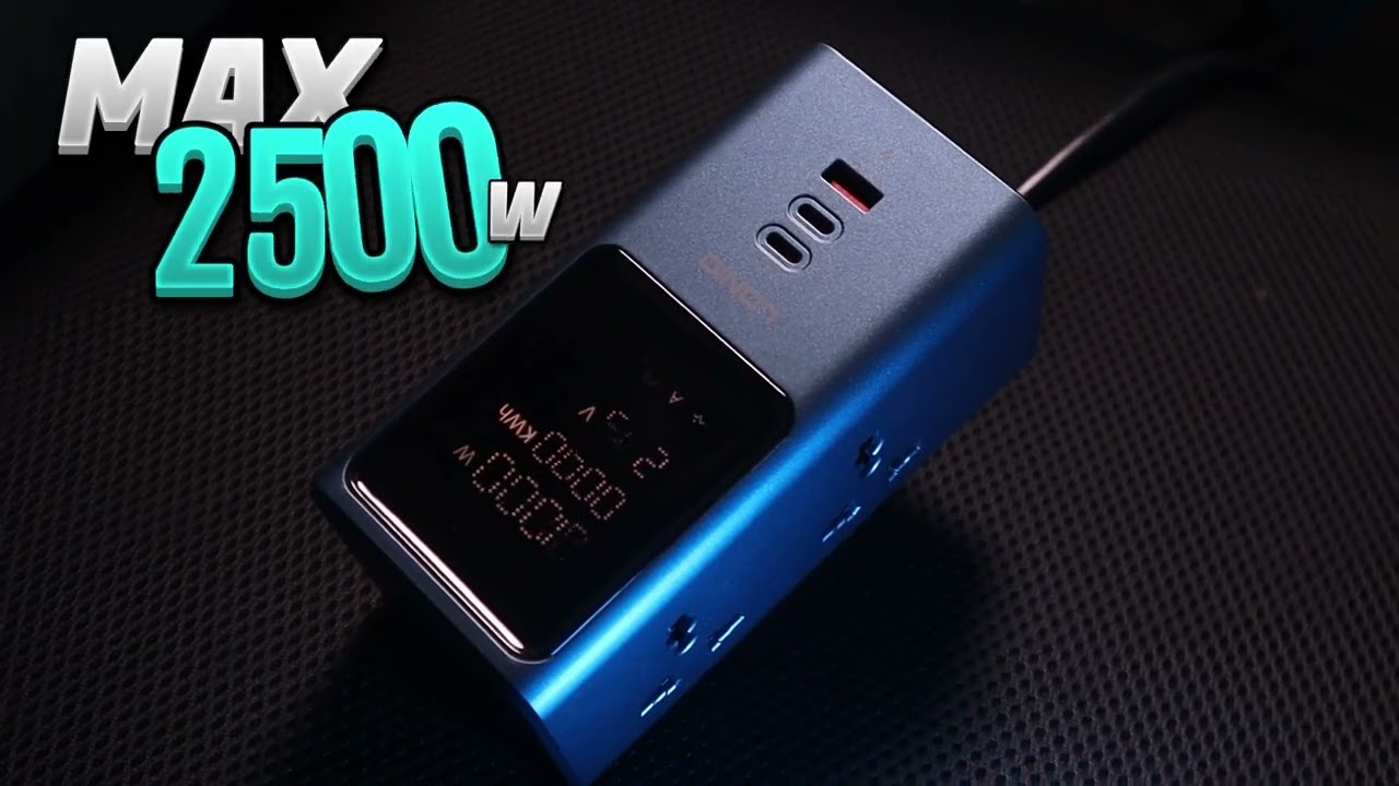 LDNIO SC2 45W PD Charger Review | 2500W Power Strip with LED | Fast Charging & Travel Ready