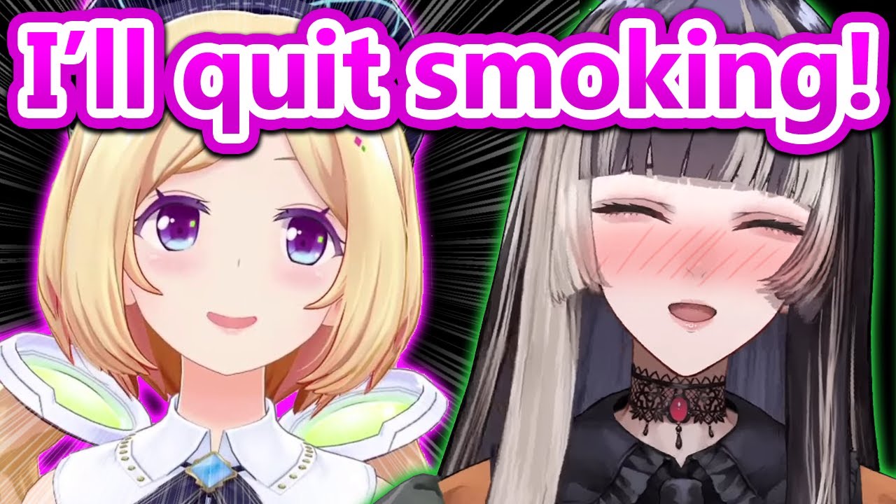 Raden Is Ready Quit Smoking For Her Favorite Senpai...