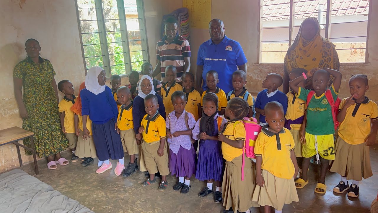 A Tanzanian pastor from the USA/Maryland, paid water bills to the orphan center in Tanzania/Kigoma