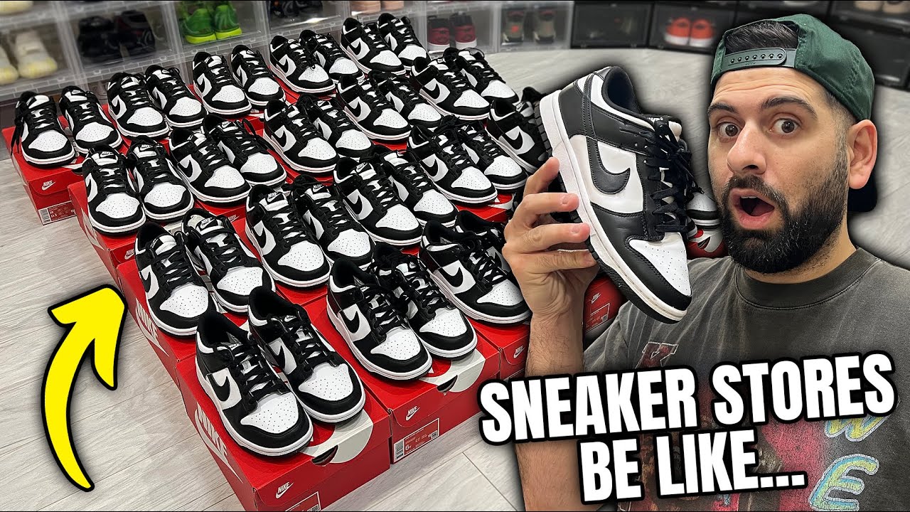 SNEAKER STORES BE LIKE...*LIFE OF A RESELLER*