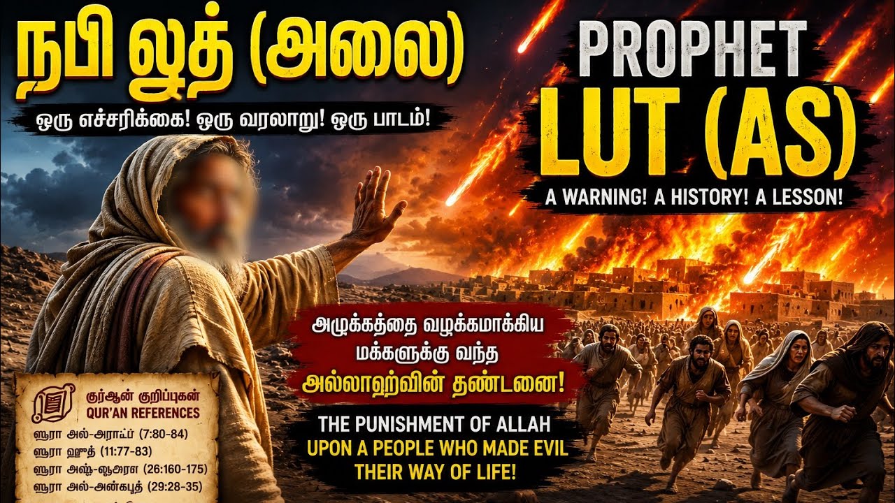 Prophet lut(pbuh) லூத் அலைஹிஸலம் வரலாறு 