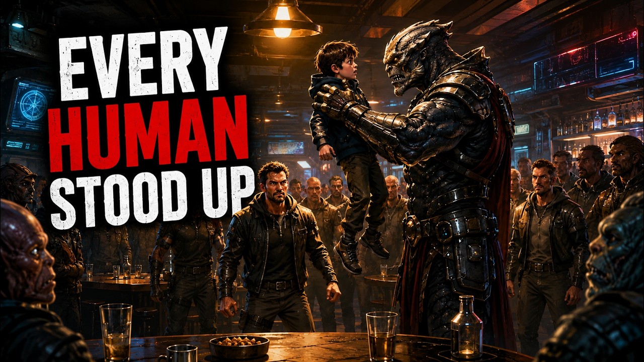 Alien Warrior Grabbed a Human Child&mdash;Then Every Human in the Bar Stood Up | HFY
