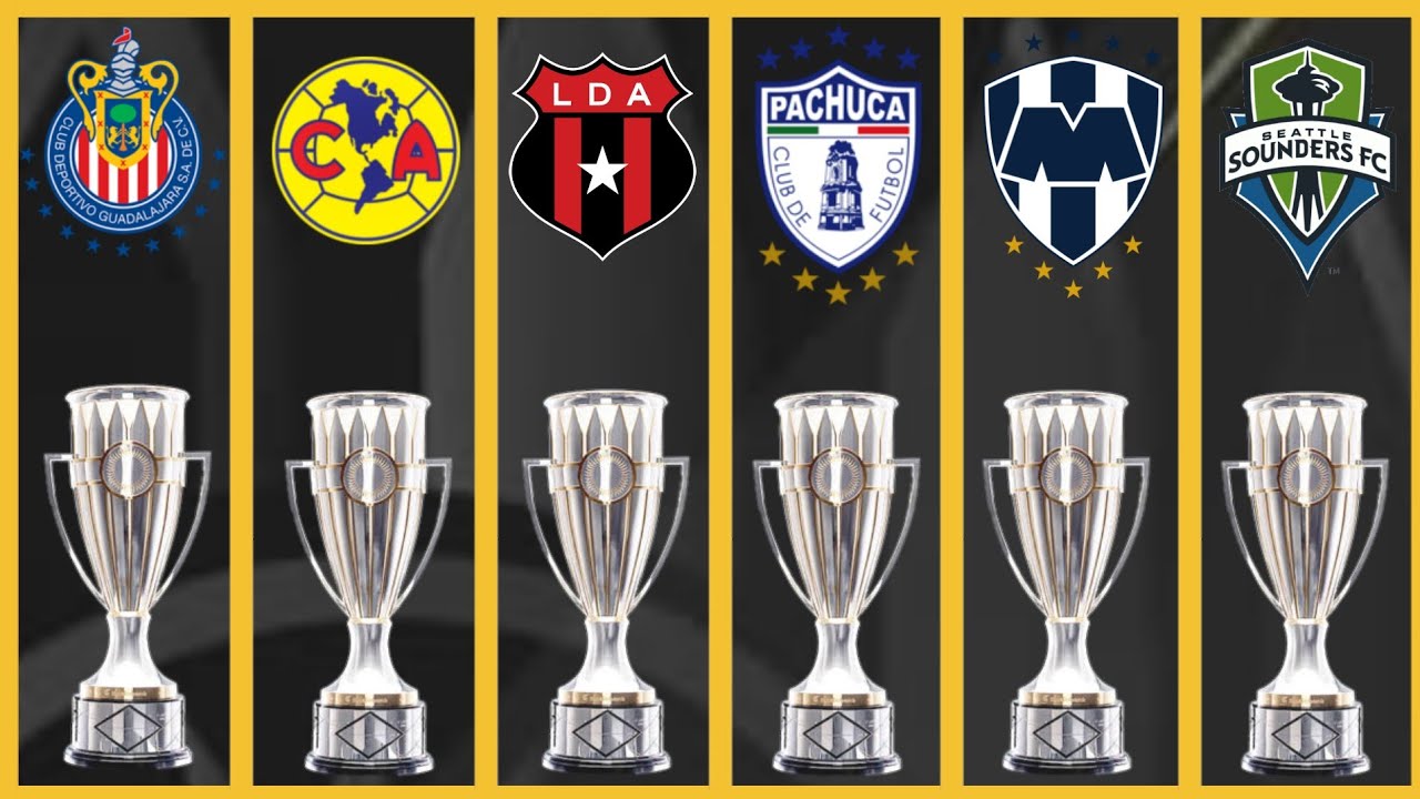 TODOS OS CAMPEÕES DA CONCACAF CHAMPIONS LEAGUE (1962 - 2022)