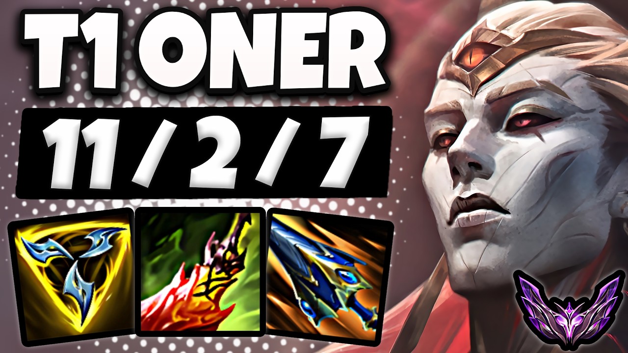 T1 Oner Zaahen vs Hecarim [ Jungle ] Korea Master Patch 26.3