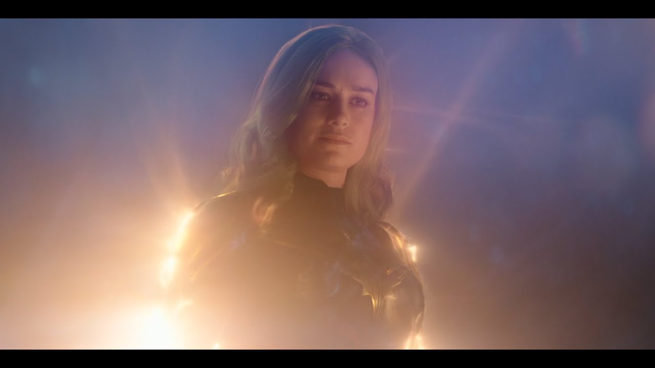 Captain Marvel saves Iron Man | Avengers Endgame