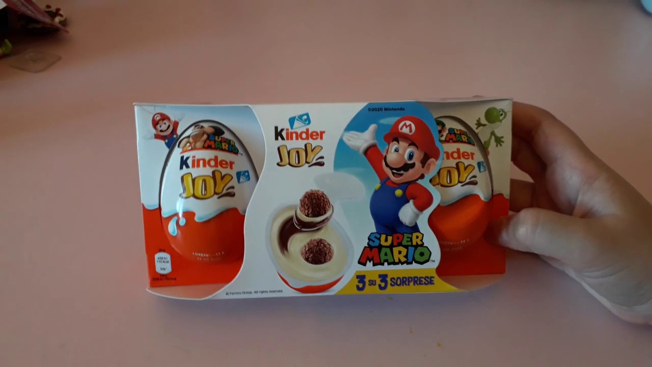 Kinder Sorpresa Joy Super Mario Bros