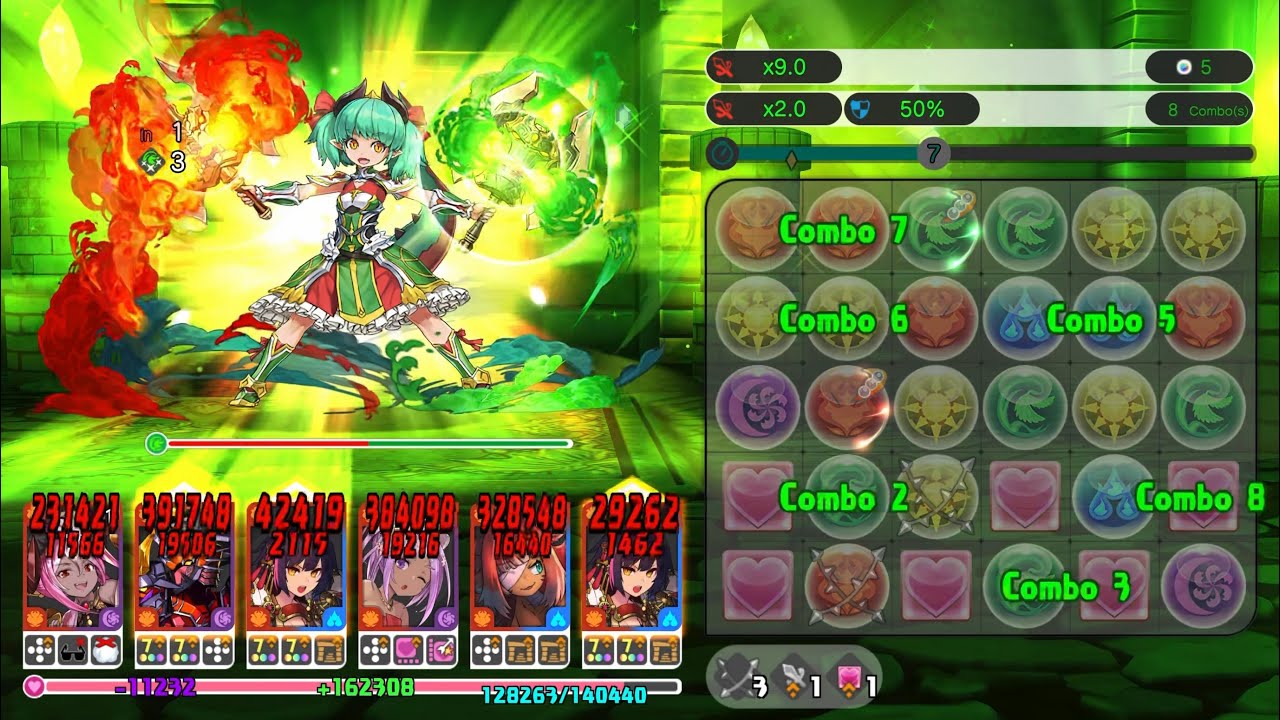 Puzzle & Dragons Story - Special Dungeon 6-42 Myllie & Daily & Stage 230 succes 