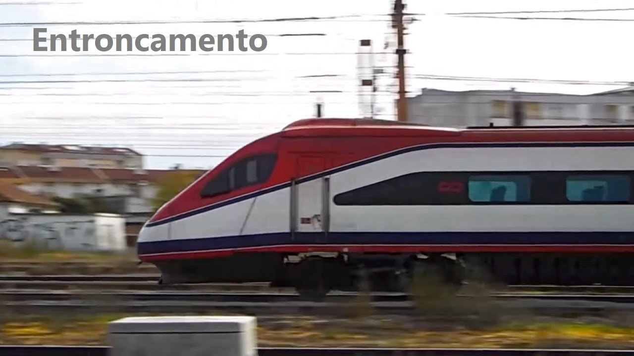 Comboios no Entroncamento | 04/12/2016