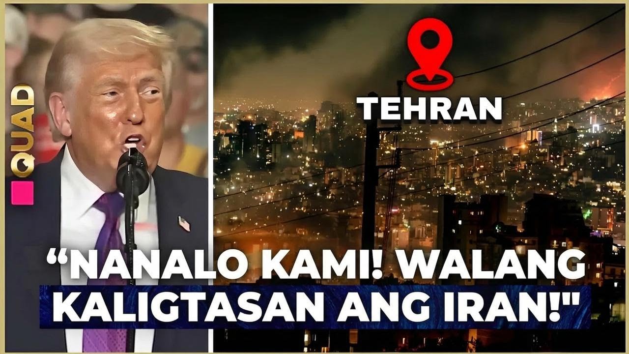 Trump Ipinahayag ang Panalo! Bagong Hakbang sa Iran, Magbabago Lahat...