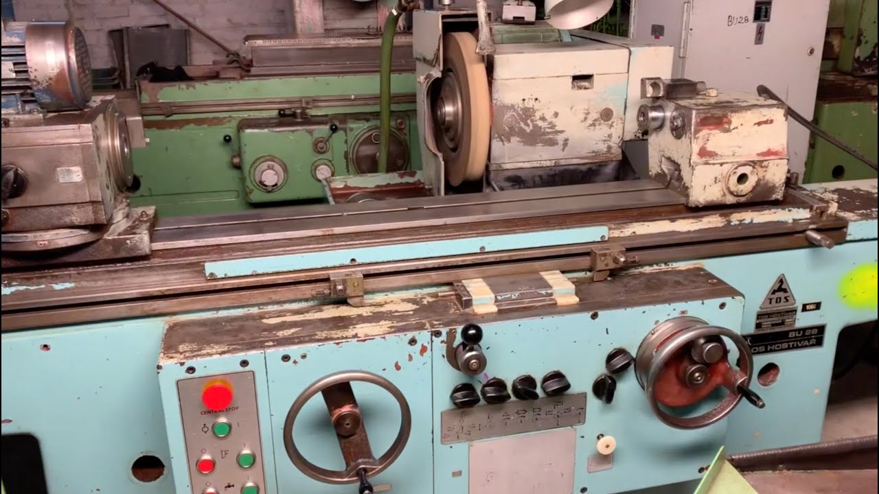 Cylindrical Grinding Machine - TOS BU28