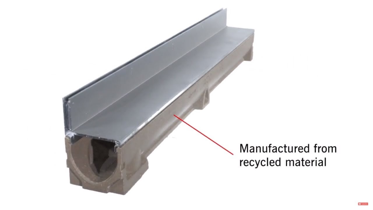 What is ACO RainDrain Brickslot B 125? | Overview
