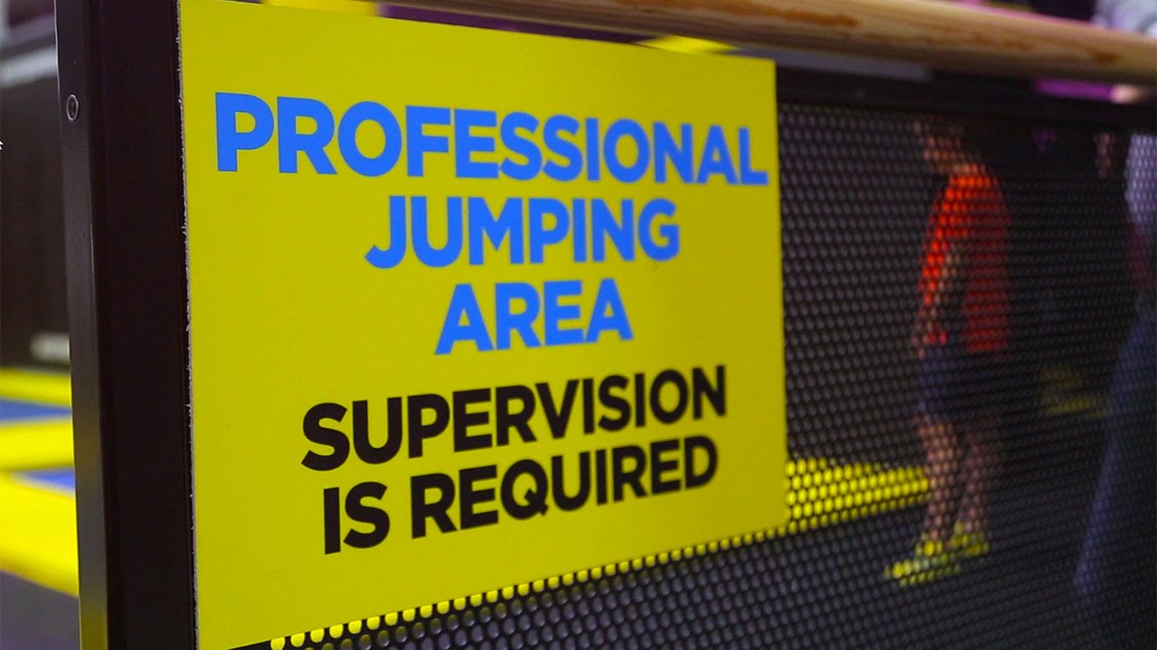 Freejumping At Acton's Trampoline Park