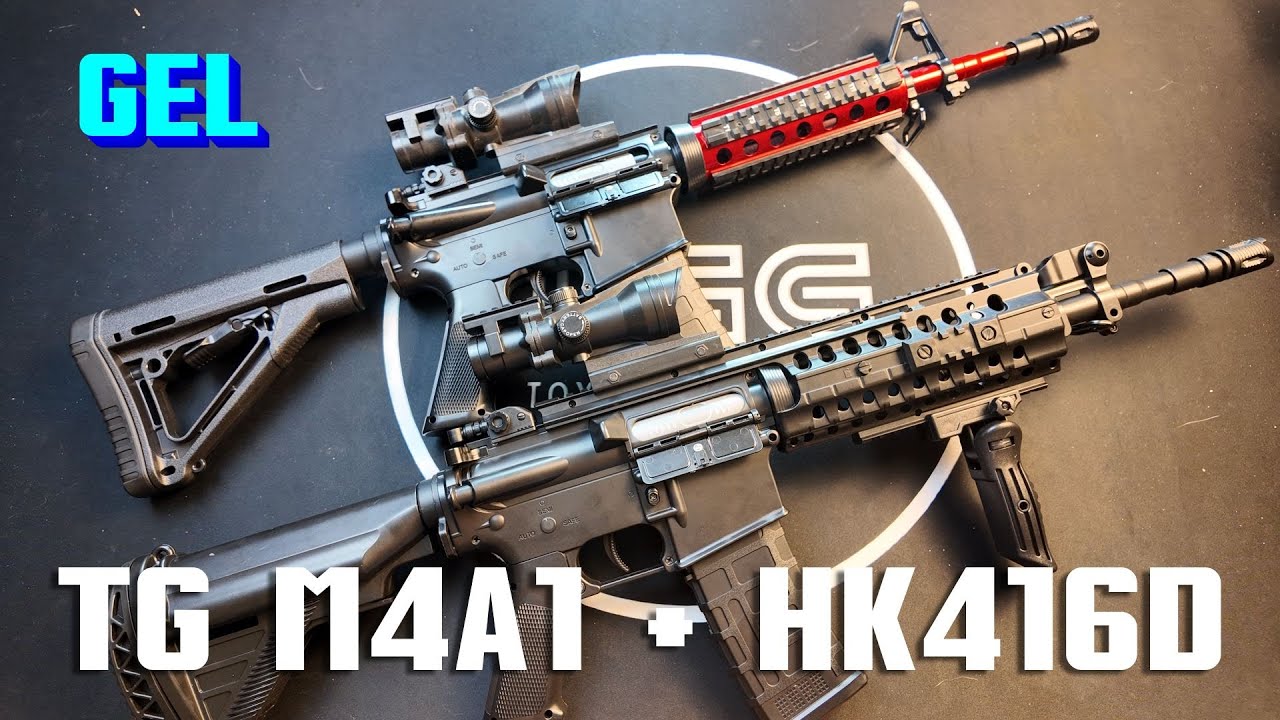 [ปืนเจล] TG M4A1 HK416 - คู่หู ชุดเริ่มต้น จาก TG