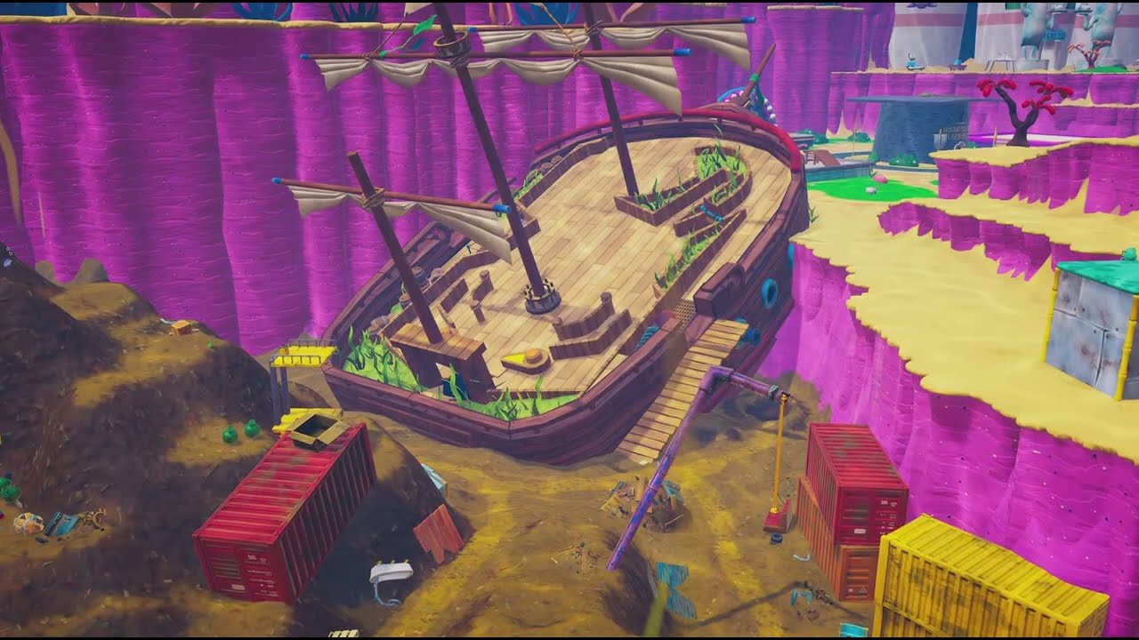 SpongeBob SquarePants: The Patrick Star Game - Hidden Pinball Game Location