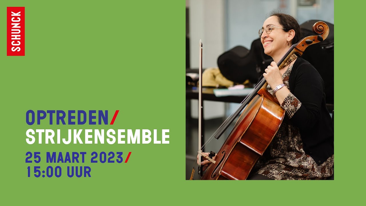 Optreden/ Strijkensemble tijdens de Kindermuziekweek 2023 - SCHUNCK Muziek en Dans