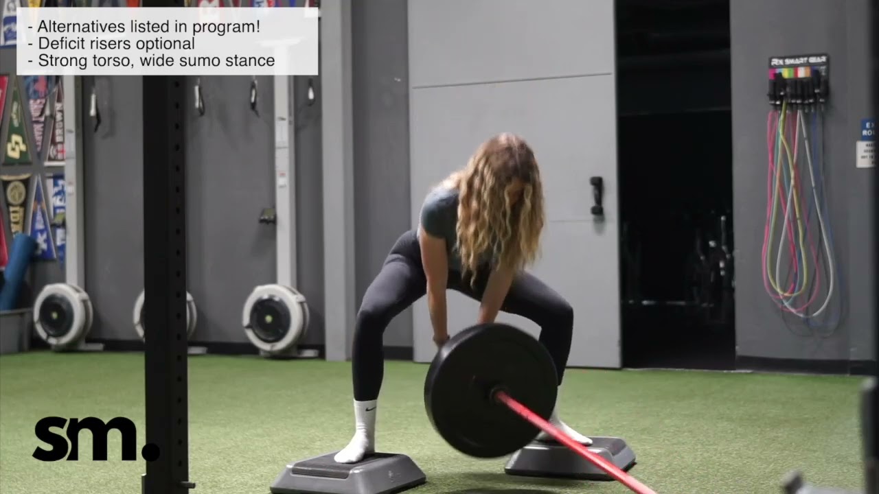 Landmine Sumo Squat
