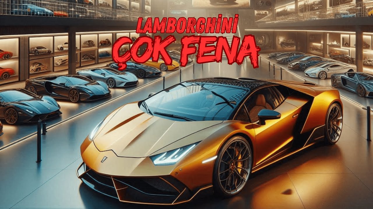 BU ARABA BAMBAŞKA 🔥LAMBORGHİNİ BİZİ BİTİRDİ