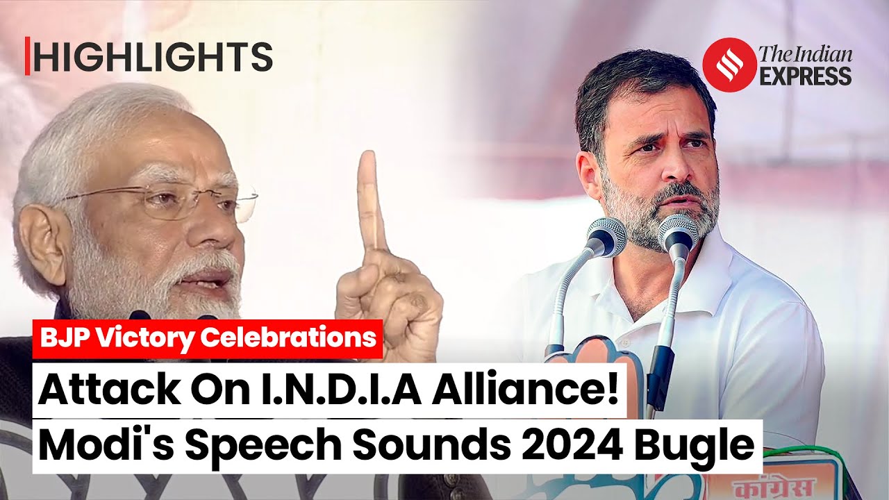 PM Modi Speech Highlights: Emphasis On Nari-Yuva, Warning For INDIA Alliance, and Election 2024 Win