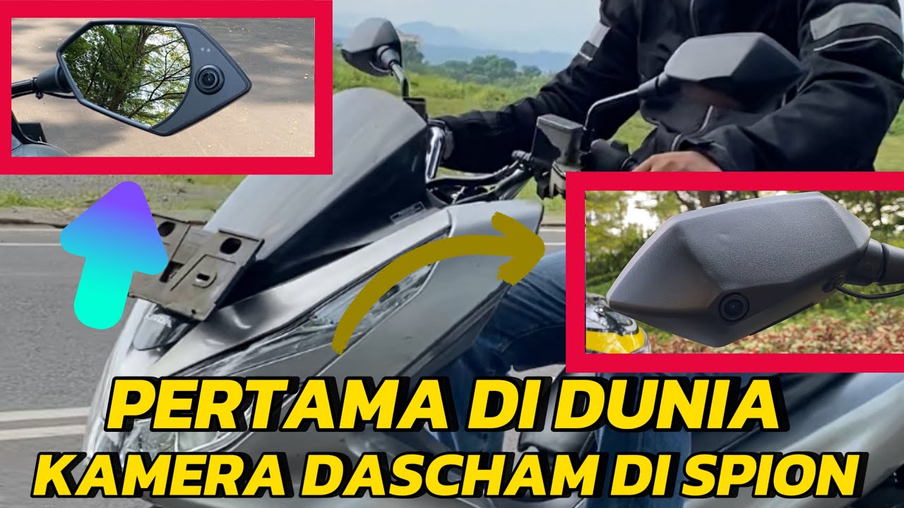 PERTAMA DI DUNIA ❗️KAMERA DASHCAM DI SPION 🔥 D-ride DARI JEPANG