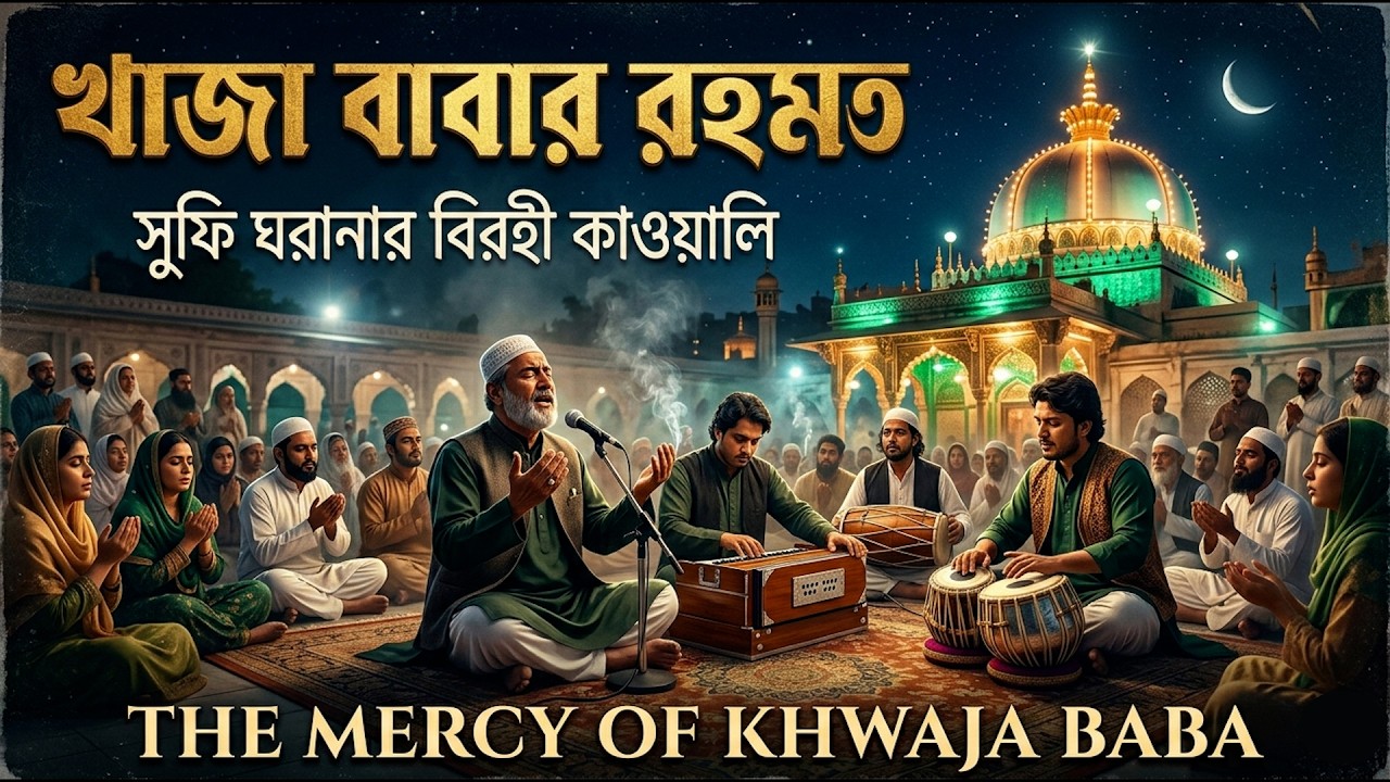 খাজা বাবার দরবারেতে | সুফি ঘরানার বিরহী কাওয়ালি | Divine Qawwali Beats
