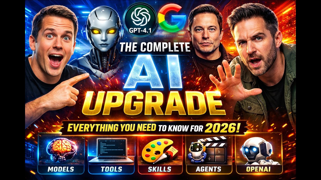 The Complete AI Upgrade (2026) &mdash; Every Model, Tool & Skill Explained