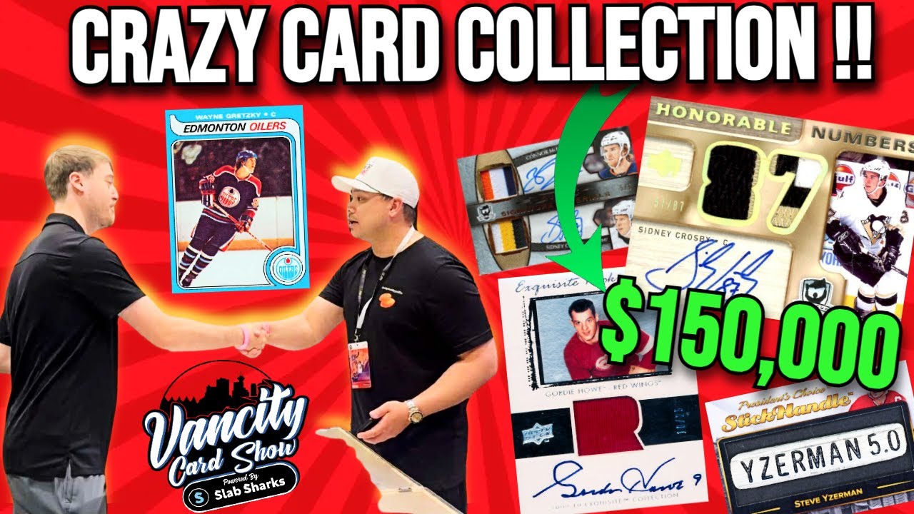 Hunting after RARE Hockey Cards at the Vancity Card Show !!