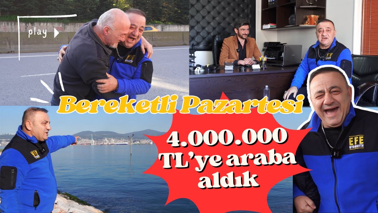 Dayı İle Bereketli Pazartesi Vlog-4.000.000 TL'ye ARABA ALDIK