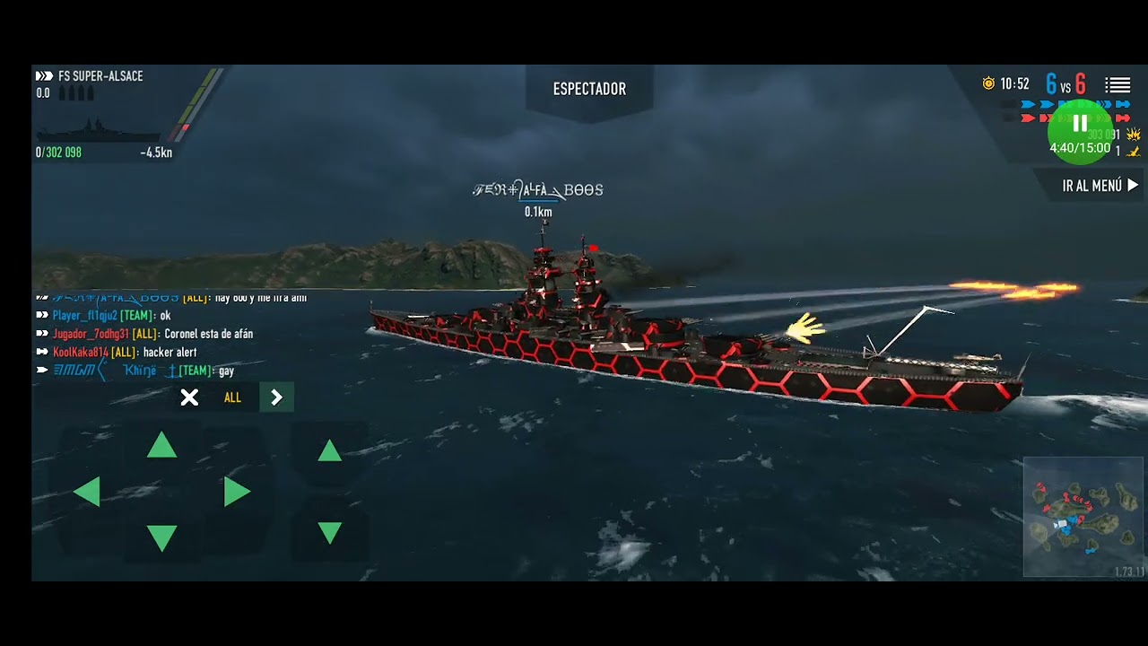BOOSS DANDO EL MAXIMO CONTRA EL MINIMO FUE HUNDIDO CON HONOR NAVAL.