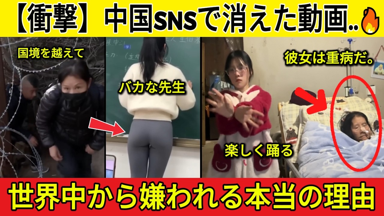 【衝撃】中国SNSで消えた動画  🔥 世界が絶句した「本当の姿」がヤバすぎる…