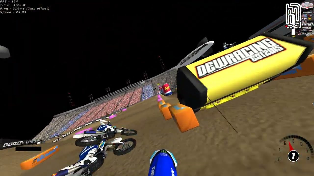 MX Simulator - 2025 Boot's House Fall Supercross Rd.5 (Racing Against Pros After Some Months!!)