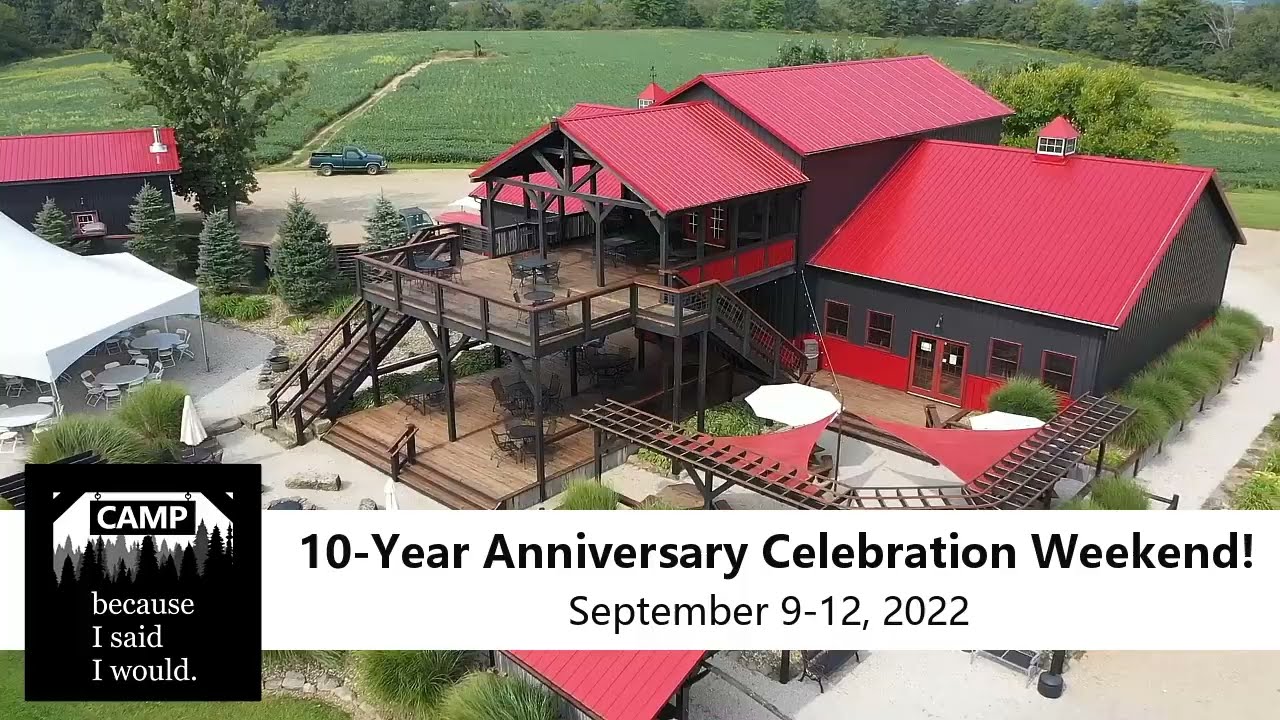 10-Year Anniversary Celebration Weekend with because I said I would.