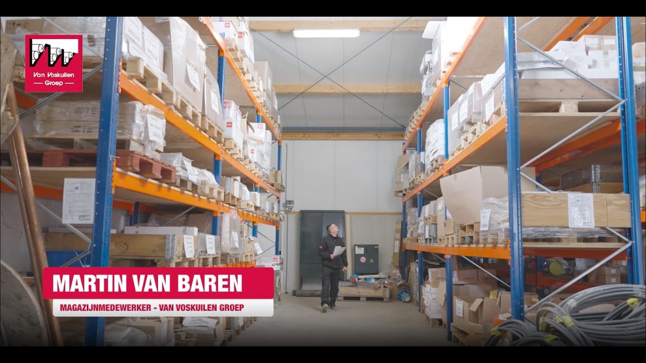 Interview Martin van Baren - Magazijnmedewerker bij Infratechniek