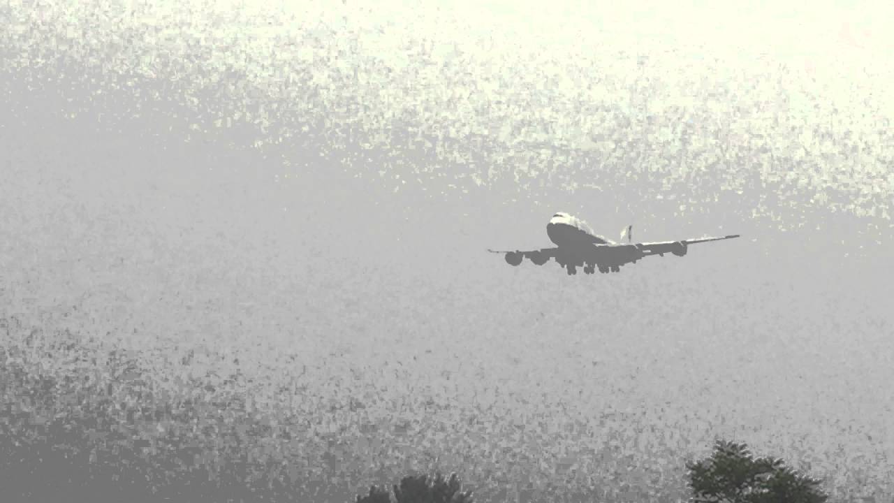 Air China B747-8 landing in ZBAA(Beijing International Airport)