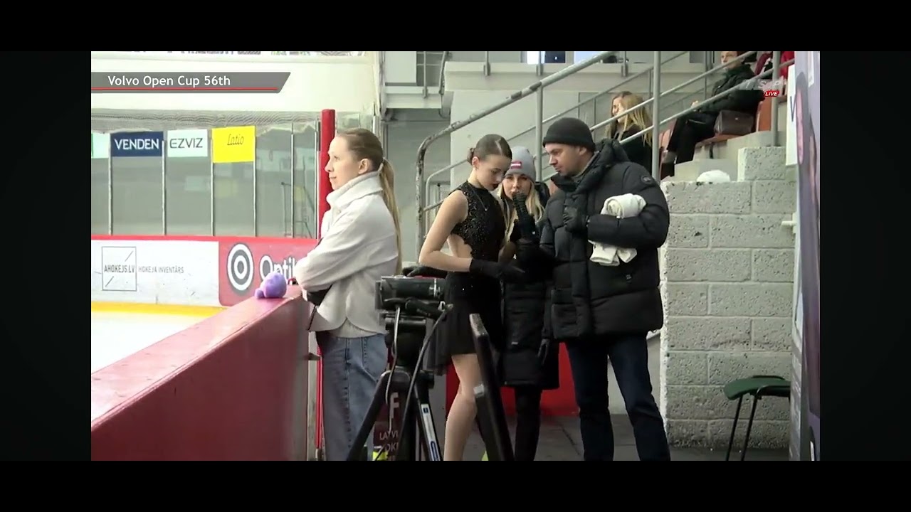 Evelina Barsamova LAT, Advanced Novice, SP, Volvo Open Cup 56th