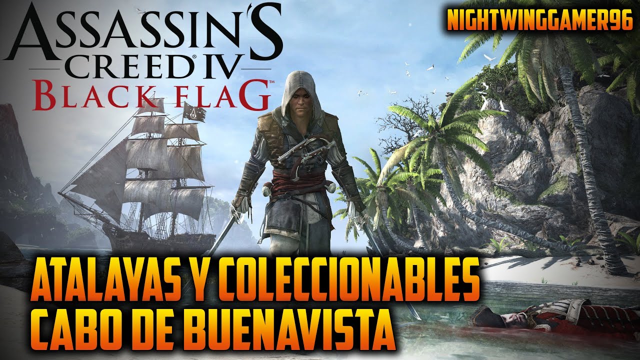 Assassin's Creed 4 Black Flag | Atalayas y Coleccionables | Cabo de Buenavista | Gameplay en Español