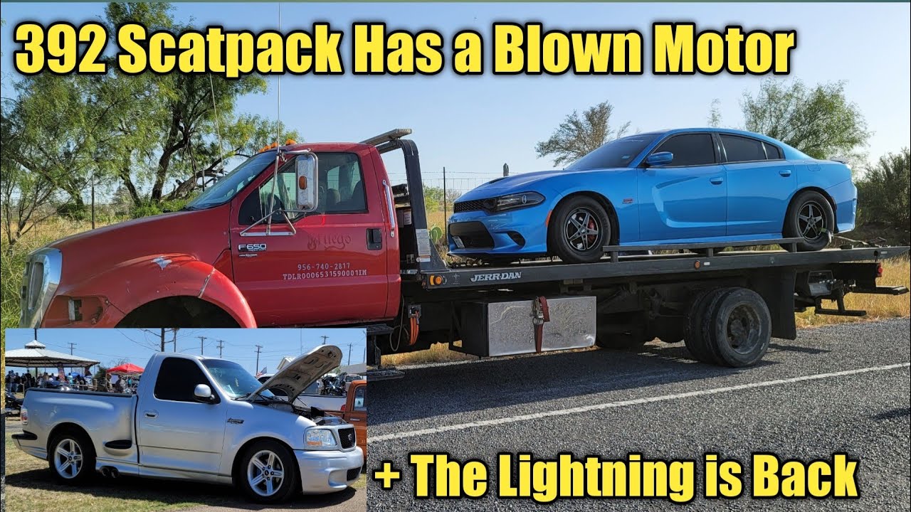 392 scatpack blown motor & The Silverback is back alive 3.4l Whipple svt lightning