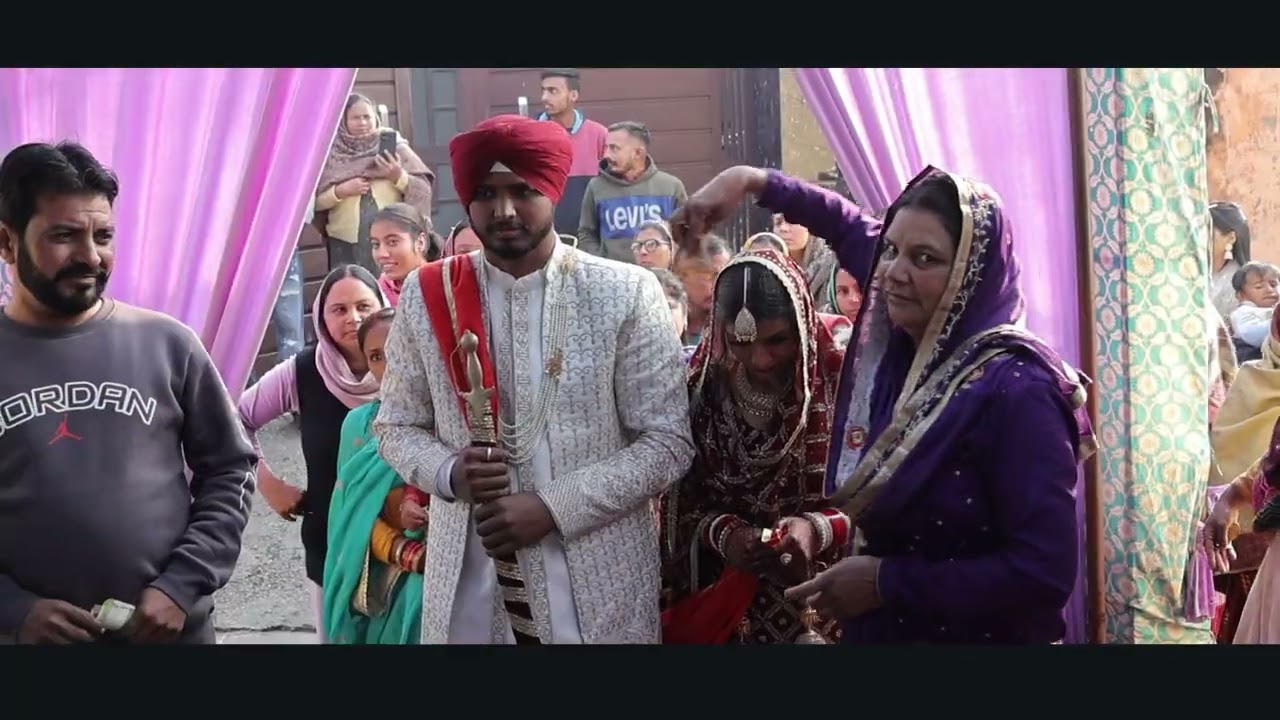 Lovepreet weds Kirandeep wedding highlight 28/01/2026 video by Preet photography M:84377-67881