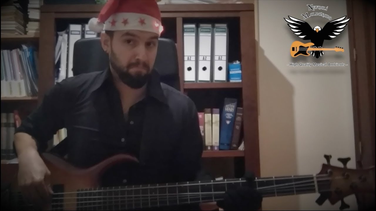 Silent Night Nef cover with Sire Bass Guitars