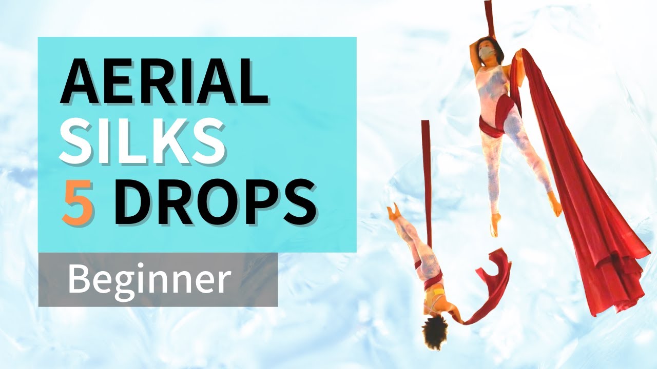 Aerial Silks Drop Tutorial | Beginner DROP Best 5 | Meg Aerial Fitness