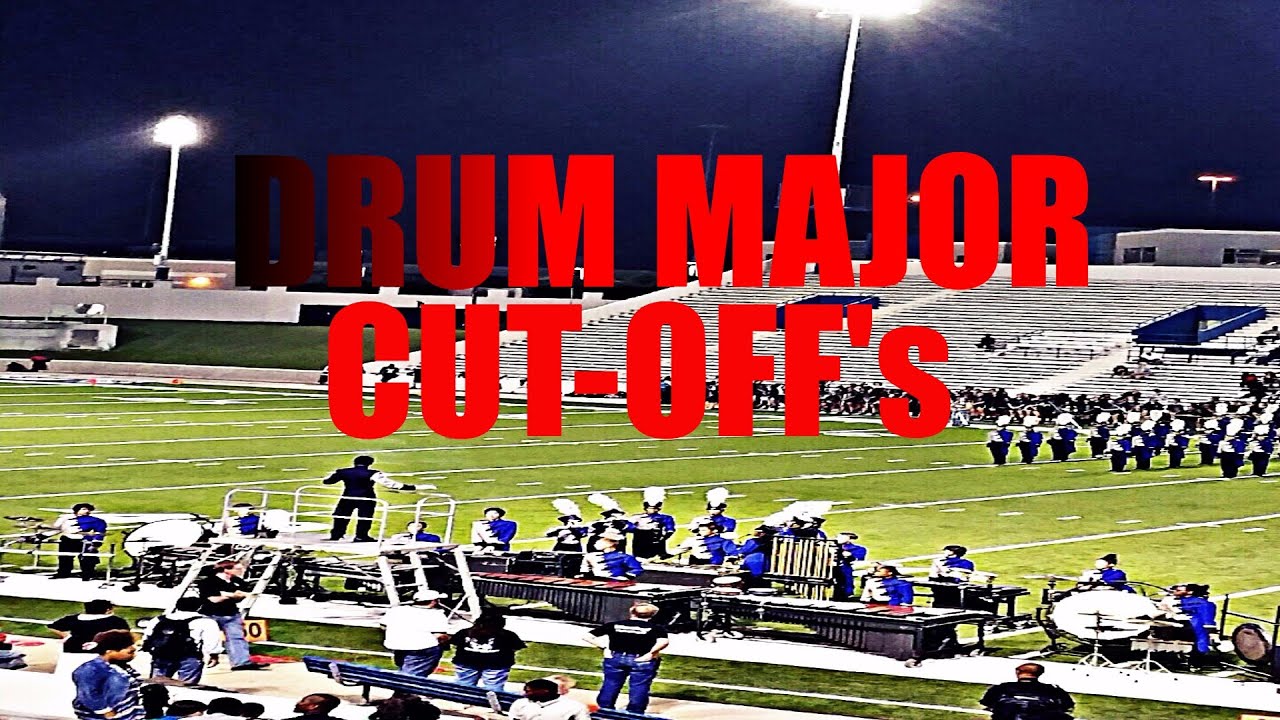 How to be a Drum Major | Cutting off your Band.