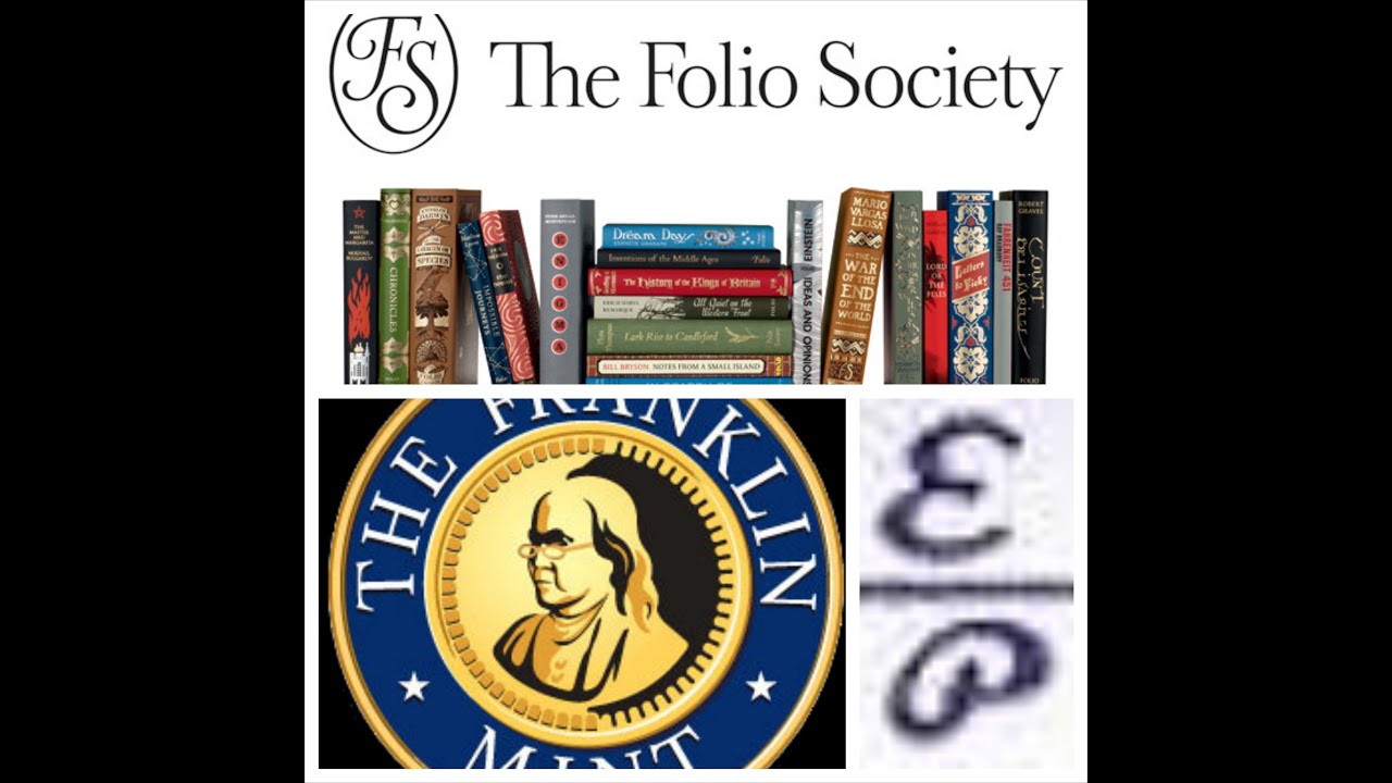 Folio Society, Easton Press & Franklin Library Comparison