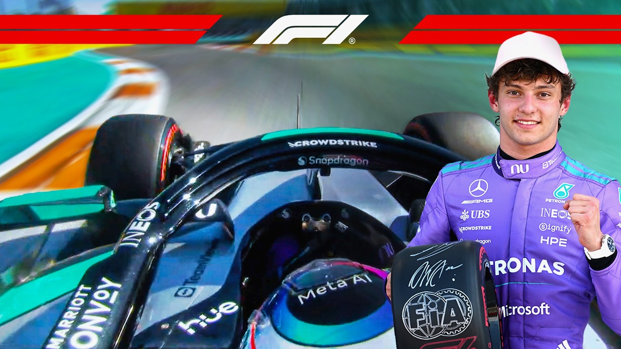 Kimi Antonelli's Pole Lap | 2026 Miami Grand Prix | Pirelli