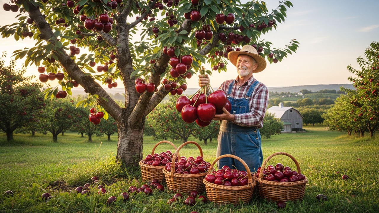 Artisan Cherry Preserves: Farm to Jar with Prunus Avium, Bing & Rainier Cultivars