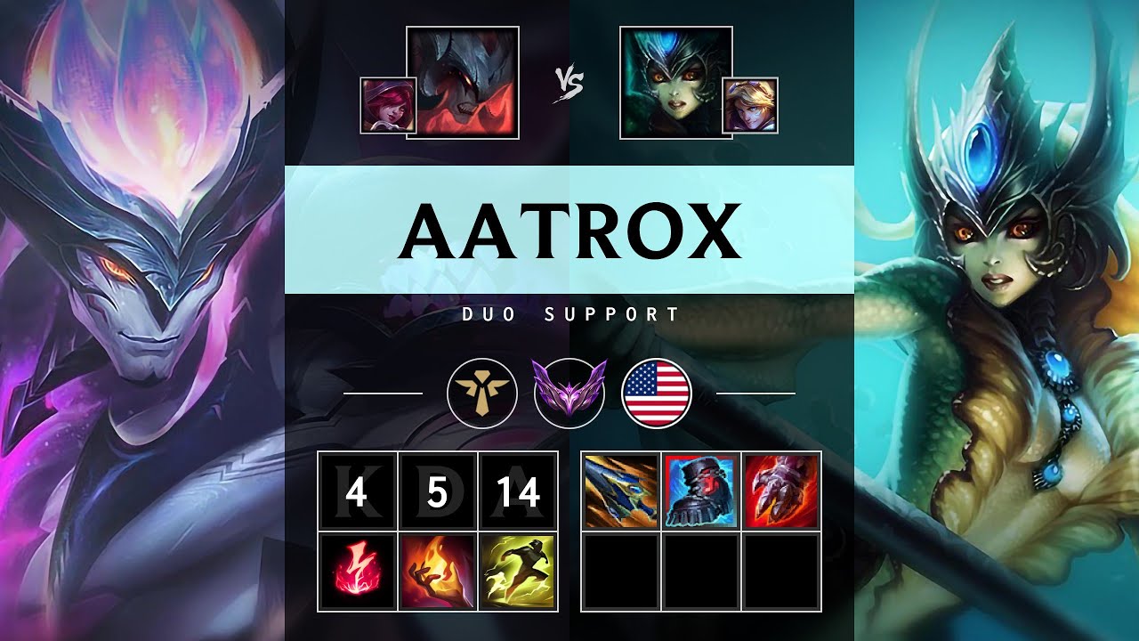 Aatrox Support vs Nami - NA Master Patch 25.14