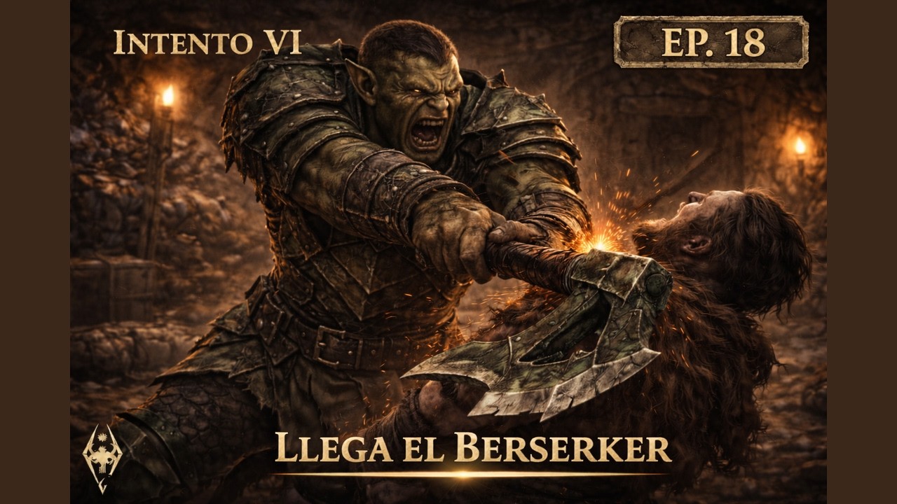 Skyrim Permadeath VI. 18. Llega el Berserker