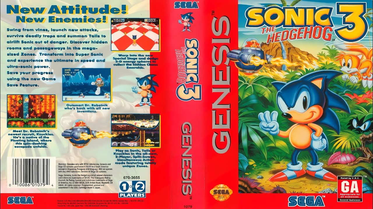 [Robotnik] Sonic The Hedgehog 3 (SEGA Mega Drive/Genesis Music)