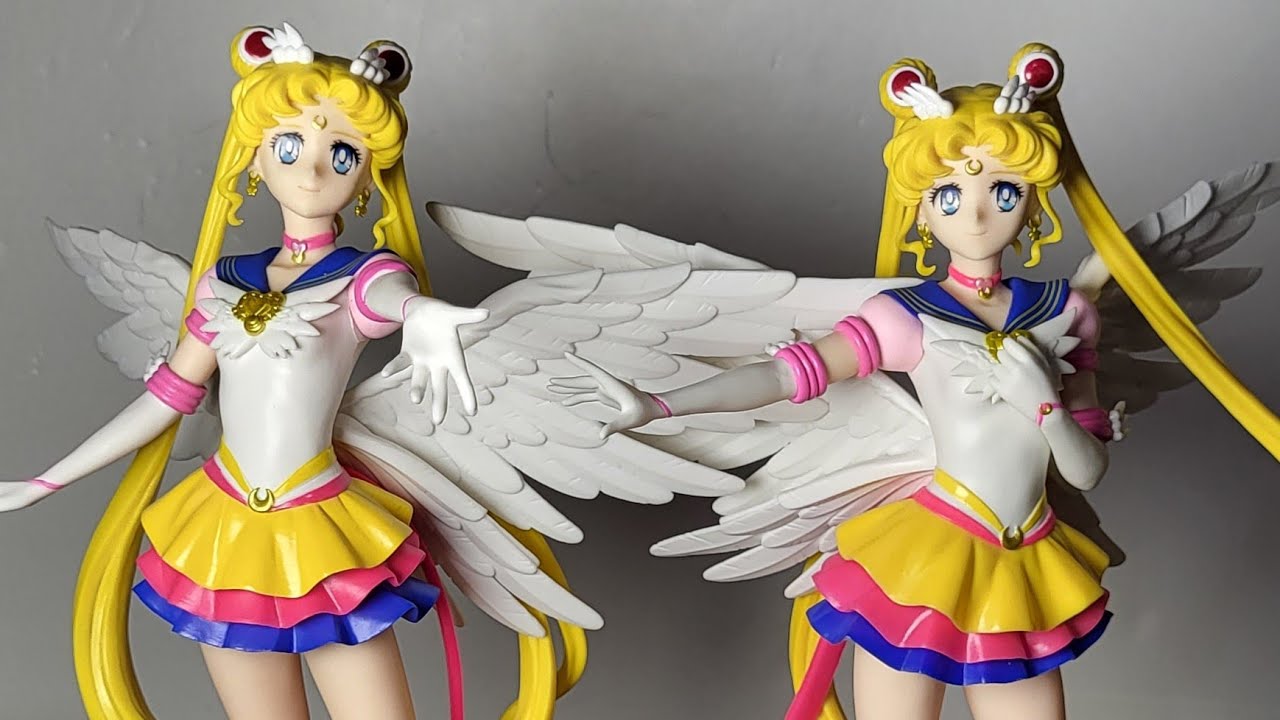💀COMPARE! Eternal Sailor Moon Glitter & Glamours(Sailor Moon Eternal vs. Sailor Moon Cosmos version)