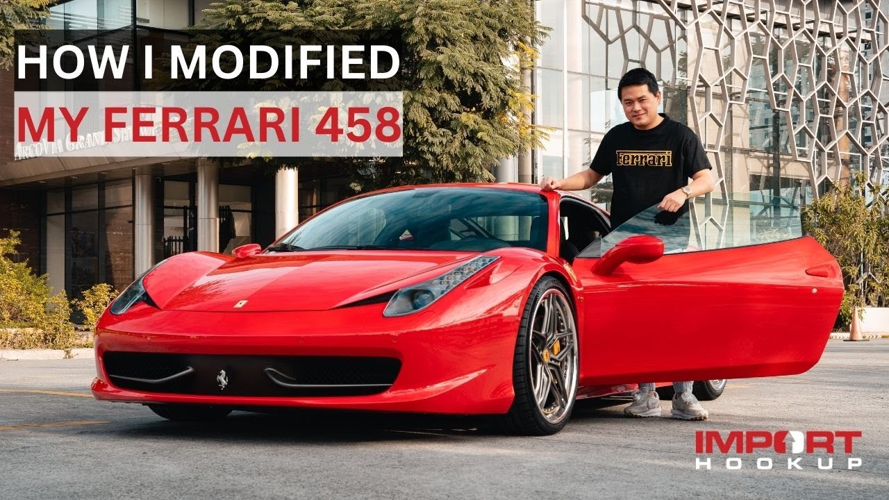 A Few Mods Goes A Long Way! How I Modified My Own Ferrari 458 Italia