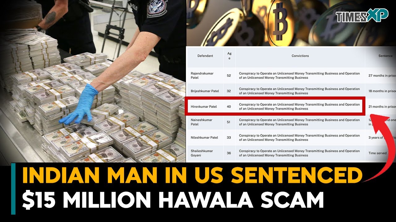 Indian-Origin Gujarati man in the US sentenced $15 million hawala scam