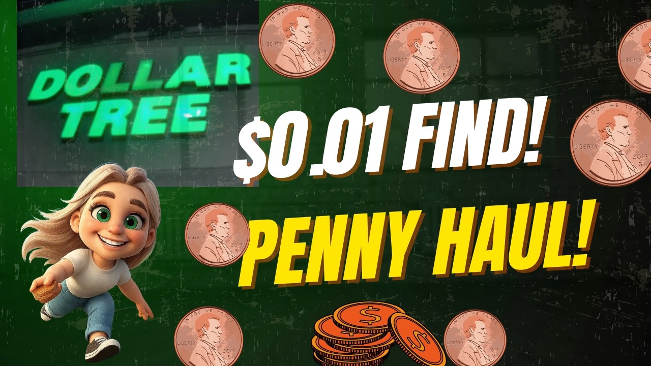 Dollar Tree Penny Shopping only 0.01 #pennyshopping #dollartree #couponing #dollarstore #savemoney